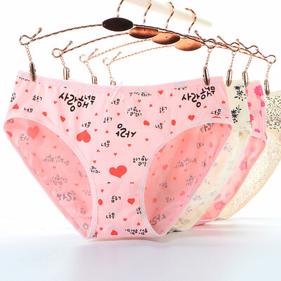 

Jingdong Supermarket Ms Hengyuan Xiang underwear breathable girl briefs elastic cotton sexy waist safety pants 0207 models 175100 2XL