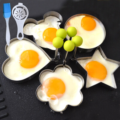 

TaTanice MJ-01 stainless steel omelette mold barbecue kitchen creative DIY small tools omelette