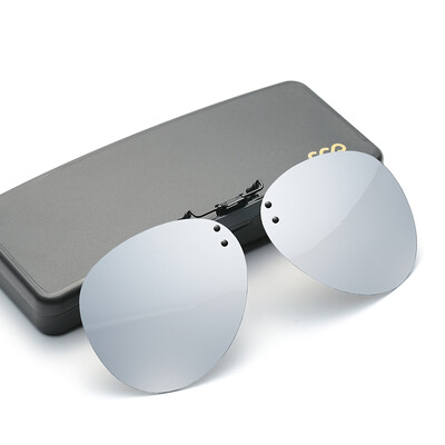 

Jingdong supermarket] blue its (Bluekiki) polarized sunglasses clip sunglasses men and women myopia glasses clip driving mirror glasses clip 30A ice blue