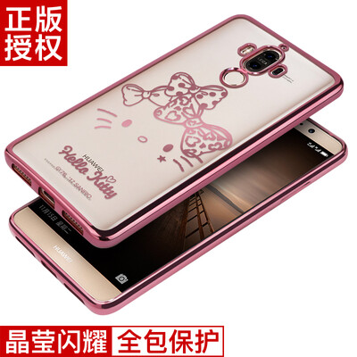 

Плюс отличная серия Huawei mate9 Hello Kitty мобильный телефон оболочки / защитный рукав мягкой обшивке тонкие популярные бренды бабочки