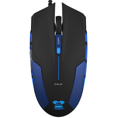 

Yibo (E-3LUE) M109 wired game mouse black blue wing