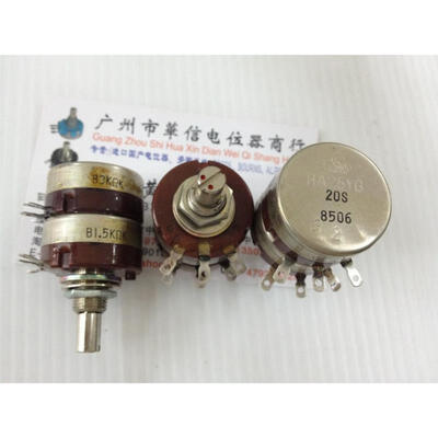 

RA25YG 20S double-double potentiometer resistance B3K B1.5K