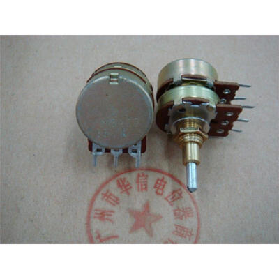 

Double- double adjustable potentiometer shaft length D5K dual 4MM 6MM 25MM shaft