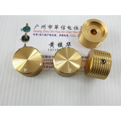 

Aluminum cap potentiometer knob cap 25MMX15MM holes 6MM