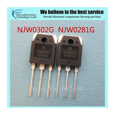 

10PCS free shipping NJW0281G NJW0302G NJW0281 NJW0302 TO-3P (5PCS* NJW0281G + 5PCS* NJW0302G ) stereo audio power amplifier