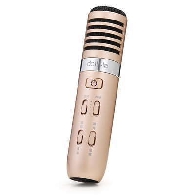

Dostyle KM303 Pro phone microphone cable live + accompaniment input support Apple Andrews capacitance wheat K song YY microphone singing it live