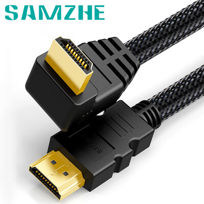 

Shanze (SAMZHE) HL-505 90 градусов HDMI цифровой высокой четкости линейный контакт 3D функция дисплея ноутбук кабель / проектор телевизор телеприставку 5 м