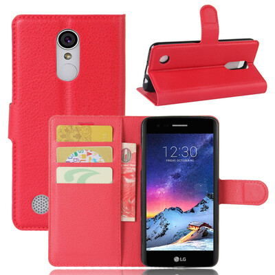 

GANGXUN LG K4 2017 Case High Quality PU Leather Flip Cover Kickstand Anti-shock Wallet Case for LG K4 2017