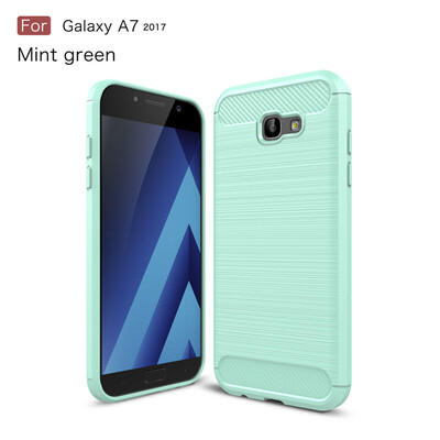

Samsung Galaxy A7 2017 Корпус Anti-Slippery Устойчивый к царапинам Ударопрочный легкий бампер для Samsung Galaxy A7 2017