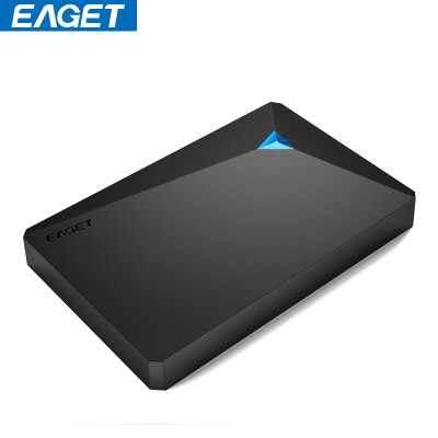 

Yi Jie (EAGET) G20 2,5-дюймовый USB3.0 полный аппаратный шифрование безопасность высокоскоростной шок мобильный жесткий диск 2Т черный