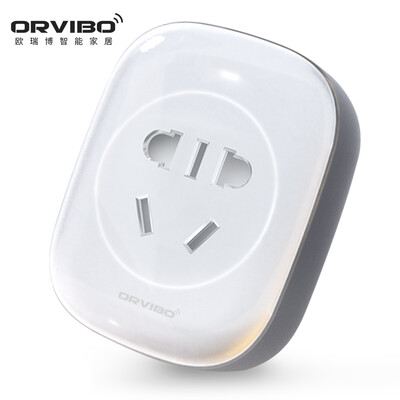 

Ovibo (ORVIBO) S30 smart socket wireless WiFi / mobile remote control / remote control timer switch / power statistics / smart home spring blue
