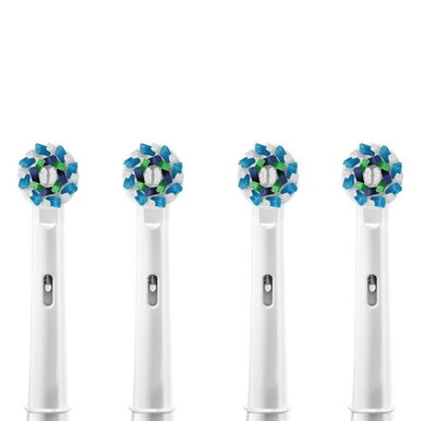 

4 pcs Electric Tooth brush Replacement Heads Replacement Fit For Cross Action 570021