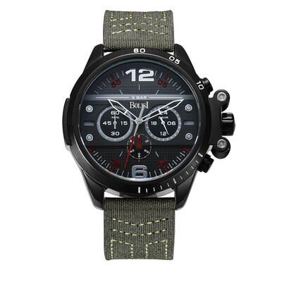 

BOLISI 8206 Chronograph Quartz Wrist Watch With Nylon Watch Band For Men