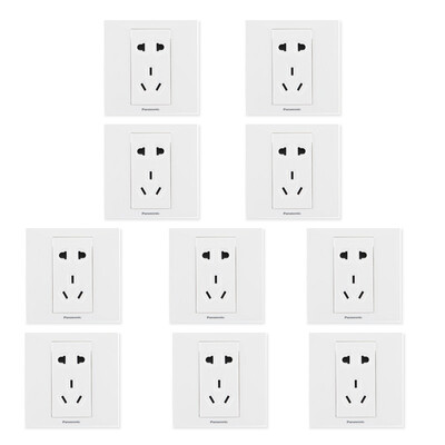 

Panasonic Panasonic 86-type switch socket 10A five-hole with switch socket Jane still series WMW622 elegant white
