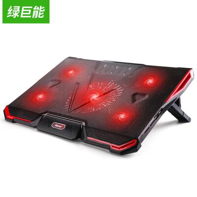 

Зеленый Juneng (Llano) ноутбук стенд ноутбук ноутбук радиатор охлаждения вентилятор охлаждения базовой площадки по 14/15 / 15,6 дюйма игра настоящий радиатор