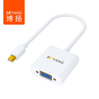 

Bo Yang (BOYANG) BY-06Z01 MiniDP to VGA конверсионная линия Mini DisplayPort видеопроектор проектор Apple молниеотвод