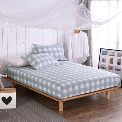 

Ин Xin текстильной хлопка постельных принадлежностей, предприятия с высокой плотностью нескользящей слоем предприятий хлопковым постельным увеличилась на 1,8 м двуспальная кровать Jin Shang (серый)