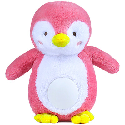 

Bei Enshi (Penguin) Penguin comfort puzzle toys baby music education doll infant sleep machine Bluetooth charging WW01 cherry powder