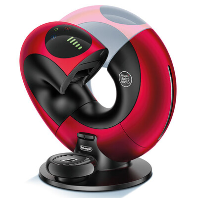

Nescafe Dolce Gusto Capsule Coffee Machine Automatic Home Smart Touch Milk Foam Machine Eclipse Red