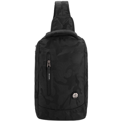 

Scaler (SCALER) холст спортивная сумка мужчины и женщины случайный плече сумка многофункциональная сумка Прилив груди пакет небольшой рюкзак Z8346185 Gray