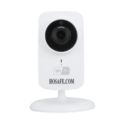 

HOSAFE 720P Wireless Plug/Play IP Camera w/ Two-Way Audio, Night Vision, Support 64G TF Card Recording