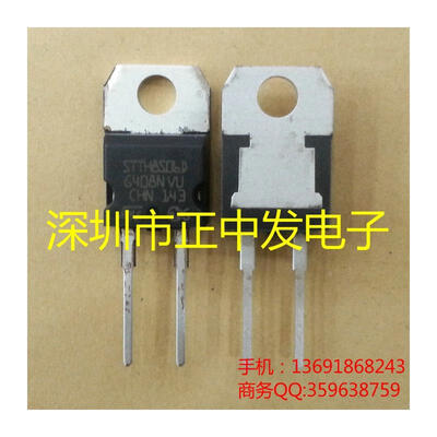 

10pcs free shipping Fast recovery diode STTH8S06D 8A 600V TO-220-2 package new original