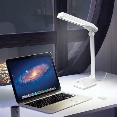 

[Супермаркет] Jingdong хорошего зрения светодиодного настольных ламп исследование глаз студент дети DIMMABLE тонизирующего глаз TG906-WH