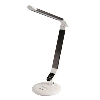 

Jingdong Supermarket] OSRAM (OSRAM) LED table lamp Chang Bo Promise cool and warm polo night black