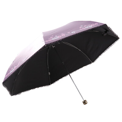 

Jingdong [супермаркет] рай зонтик черный цвет полиэфирной пластиковые пастырской прогулки карандаш зонтик сложенный зонтик желто-33015E