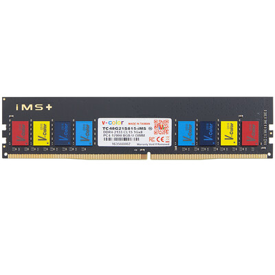 

V-Color DDR4 2133 8GB desktop memory iMS color bar