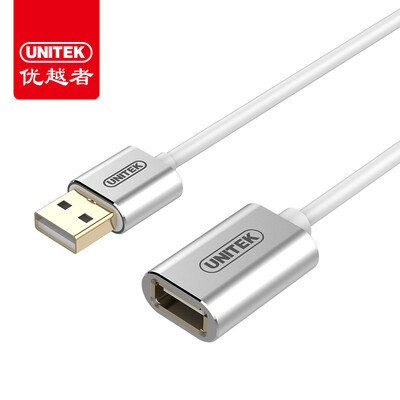 

Улучшенный человек (UNITEK) расширение usb2.0 кабель 1,5 м удлинитель к женской линии мужского и женского пола USB компьютерной мыши линии передачи данных клавиатуры U-плюс длинный серебряный Y-C449FSL