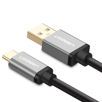 

Green Alliance Type-C data line быстрая зарядка мобильный телефон зарядный кабель USB3.0 Эндрюс адаптер зарядное устройство шнур питания поддержка Huawei p9 просо 5 музыка как 1,5 метра 30534 черный