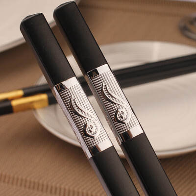 

Jia Chi сплав палочки для еды 10 двойной подарок отель японские палочки для еды серебро желаемое JC-HJ07