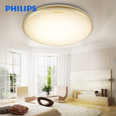 

Philips PHILIPS Evergreen LED Ceiling Light Bedroom Light Balcony Light Corridor Light Gold Edge 20W 2700k 31820
