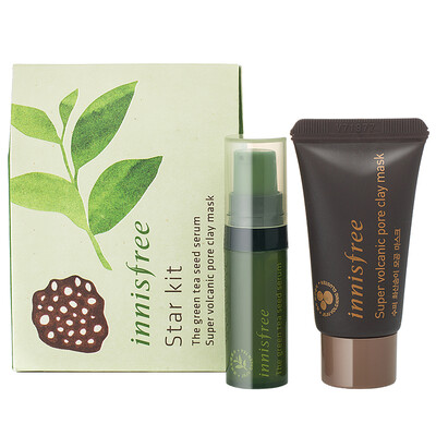 

innisfree star 2 piece set Jinglu 5ml cleansing mask 15ml
