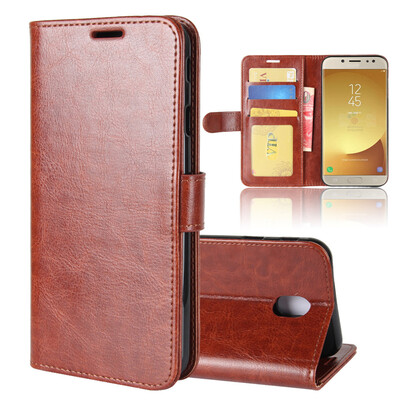 

GANGXUN Samsung Galaxy J7 2017 Case High Quality PU Leather Flip Kickstand Wallet Cover for Samsung J7 Pro J730 Eurasion Version