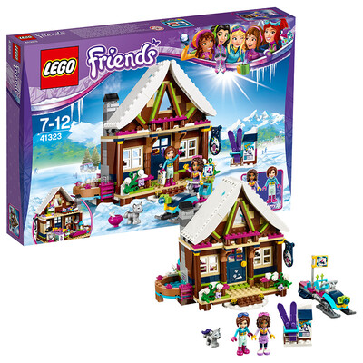 

Lego друзья серии 6 до 12 лет лыжного курорта каток 41322 LEGO детских строительных блоков игрушка