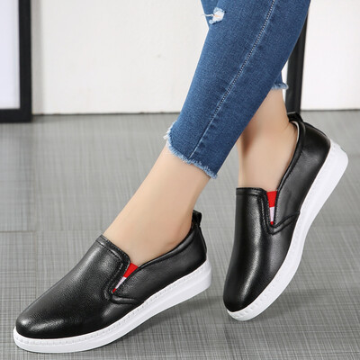 

2017 new leisure flat women's shoes soft soles and soya shoes women's shoes