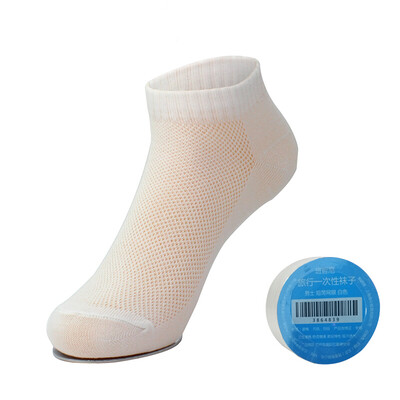 

Bancaini travel portable disposable socks men&women compressed socks travel goods men&39s models are short tube white