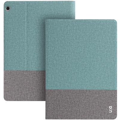 

Youjiahua M3 Youth Edition 101-inch protective cover shell thin shatter-resistant smart sleeping flat leather to elegant series Lake Blue
