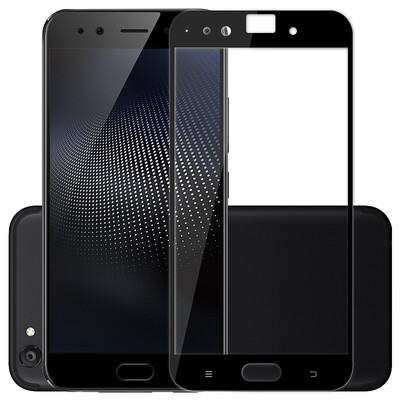 

KOOLIFE VIVOX9SPLUS Полноэкранный покрынный закаленный полноэкранный стеклянный фильм Full Cover Phone Protector for vivo x9s plus- Черный