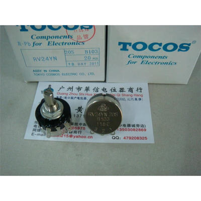 

TOCOSTOKYO RV24YN 20S B103 10K potentiometer