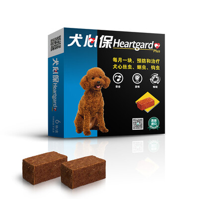 

The United States imports Fulai En FRONTLINE dog heart small dog  single grain loaded