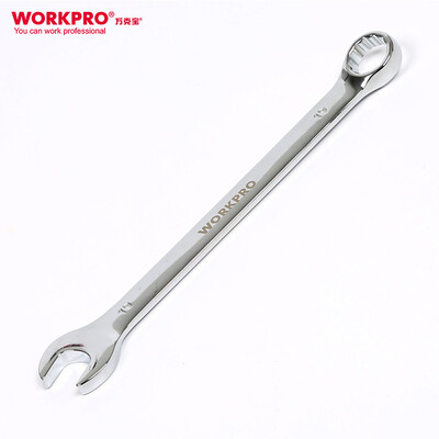 

WACKER WORKPRO W073166N Home Repair Tools Flat Bars Metric American Standard Polishing Vanadium Two-Plum Plum Wrench 16mm
