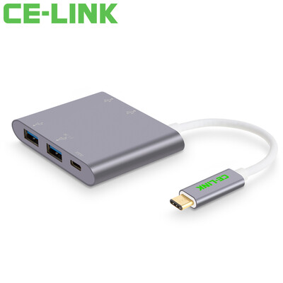 

CE-LINK 1310 Type-C к USB3.0 4 порта концентратор USB-C с OTG
