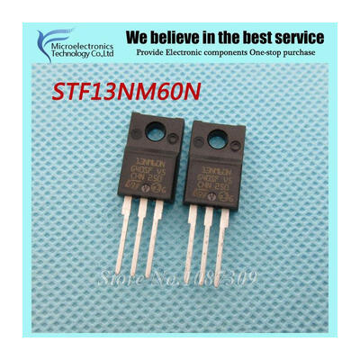 

10PCS free shipping STF13NM60N 13NM60N 13NM60 MOSFET N-CH 600V 13A MDMESH Power MDmesh new original
