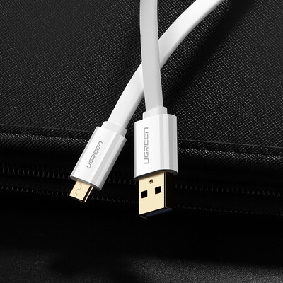 

Зеленый United Andrews кабель для передачи данных / зарядный кабель Micro USB зарядное устройство сотового телефона линия линия электропередач поддерживает Huawei проса Oppo / виво Samsung лапшой линии 0,25 м 30674 черный