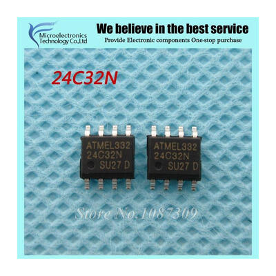

10PCS free shipping AT24C32N 24C32N 24C32 AT24N32 SOP-8 EEPROM 32/64k 2-Wire Bus new original
