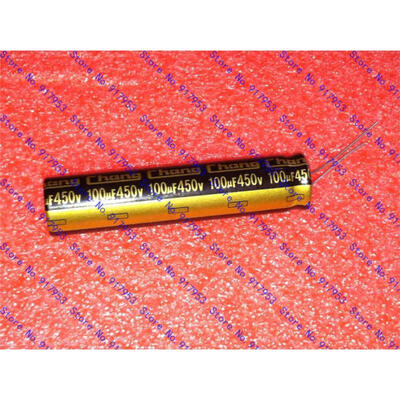 

Free shipping 10PCS LED slim 450V100UF 100UF450V electrolytic capacitor 13 * 60