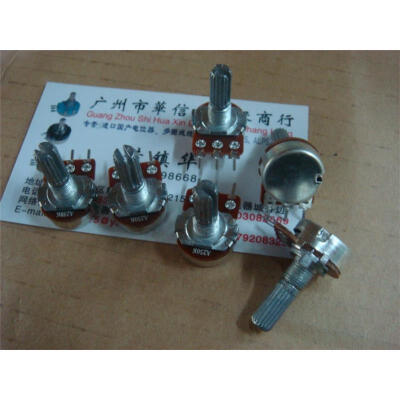 

Single-joint diaphragm stepping potentiometer A10K A20K A50K A100K A250K A500K 20MM